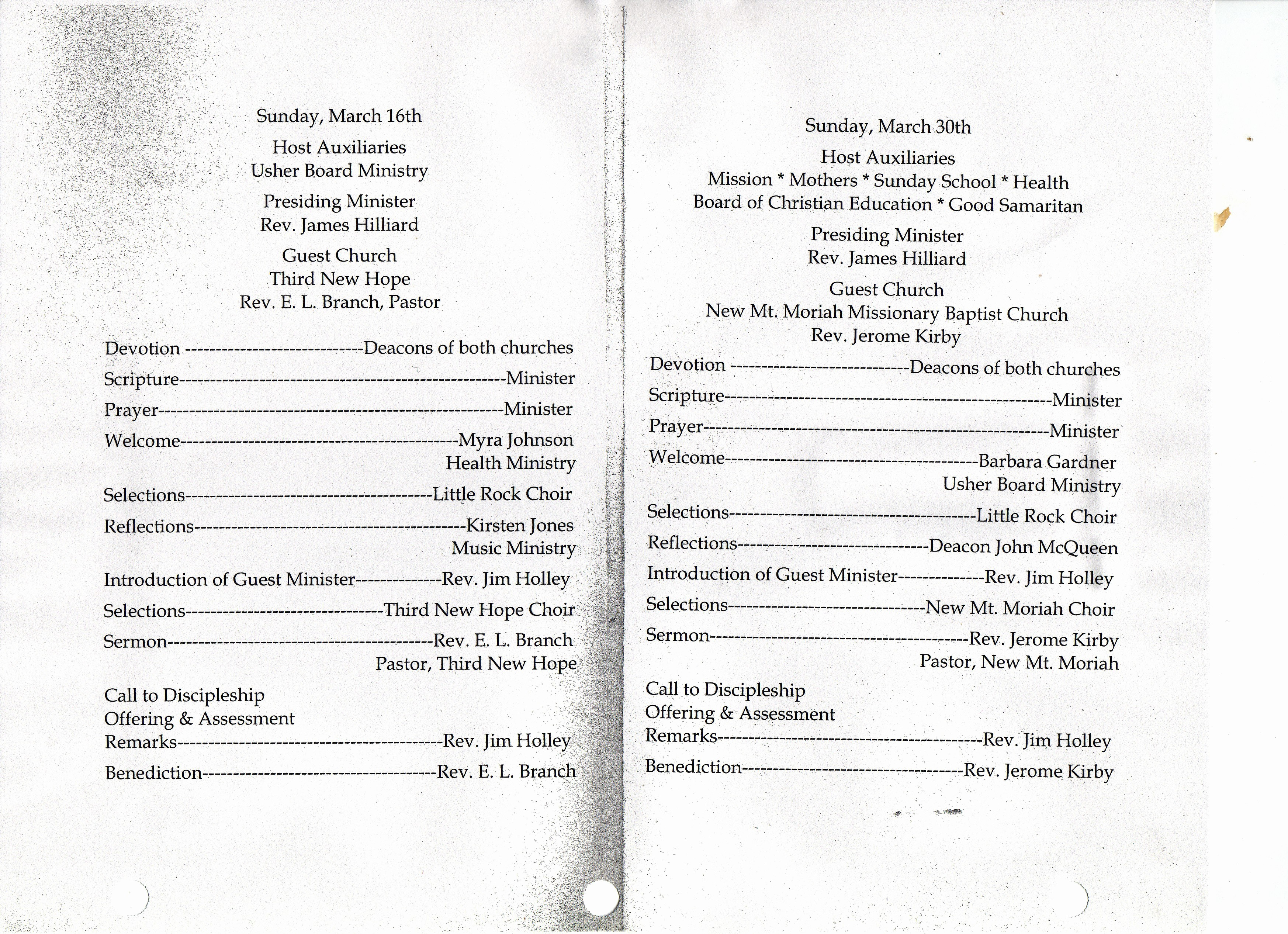 Unique Best S Of Pastor Anniversary Programs Samples With Regard To Church Program Templates Word