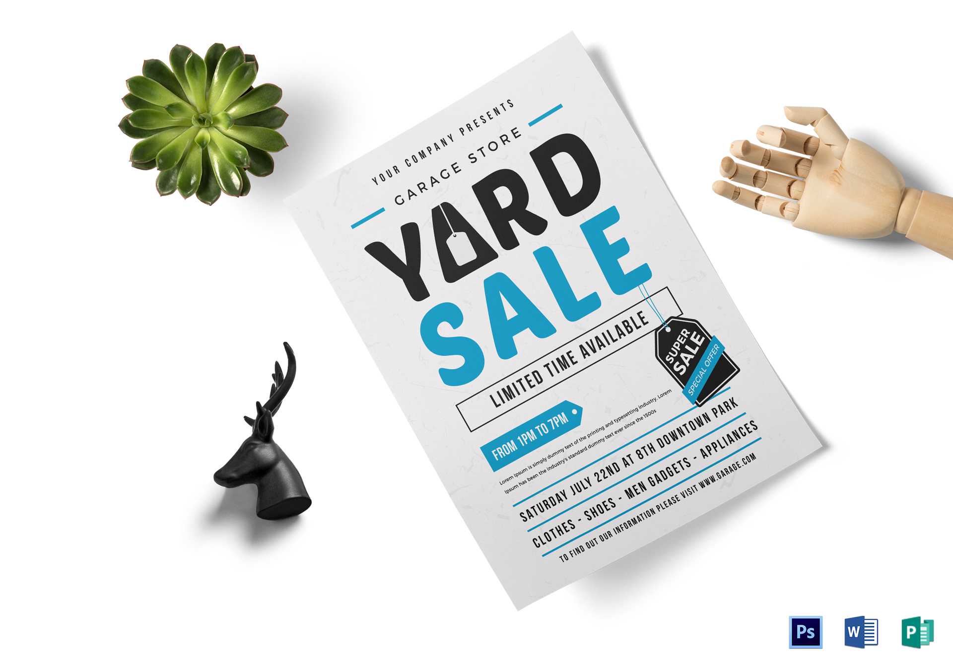 Unique Yard Sale Flyer Template For Yard Sale Flyer Template Word