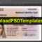 United Kingdom National Identity Card Template [Uk Id Card] Pertaining To Florida Id Card Template