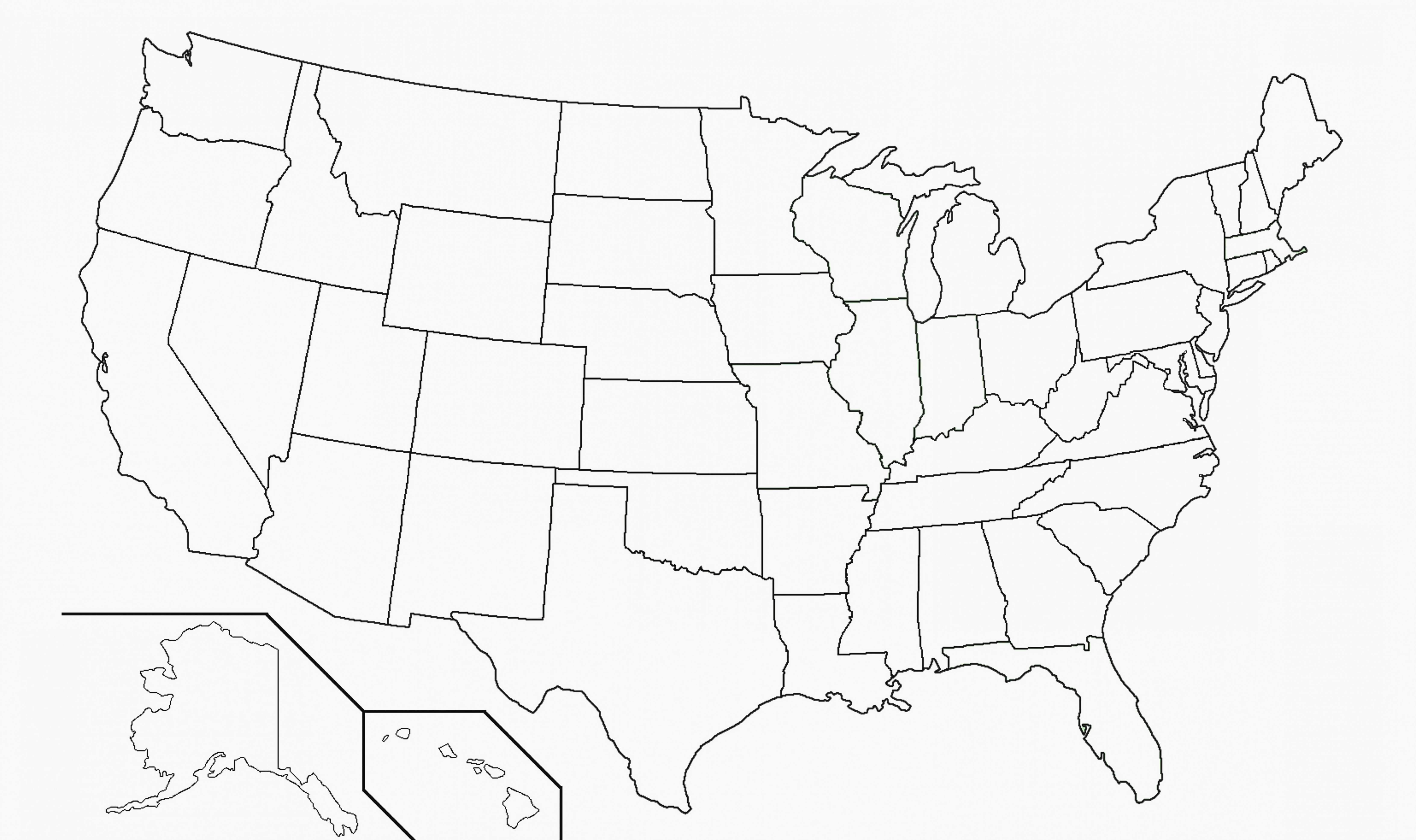 United States Map Outline Vector Free New Royalty Free Us Regarding United States Map Template Blank