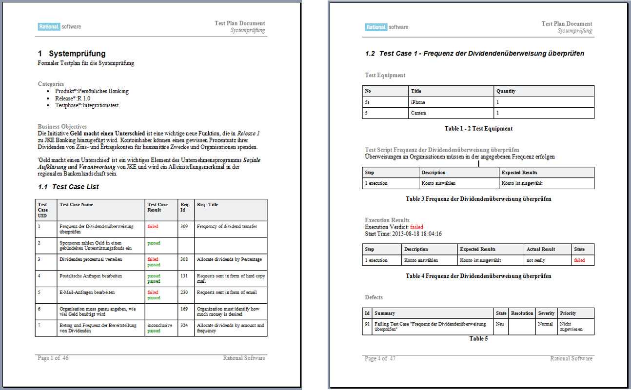 Using Ibm Rational Publishing Engine To Generate Compliance In Report Specification Template