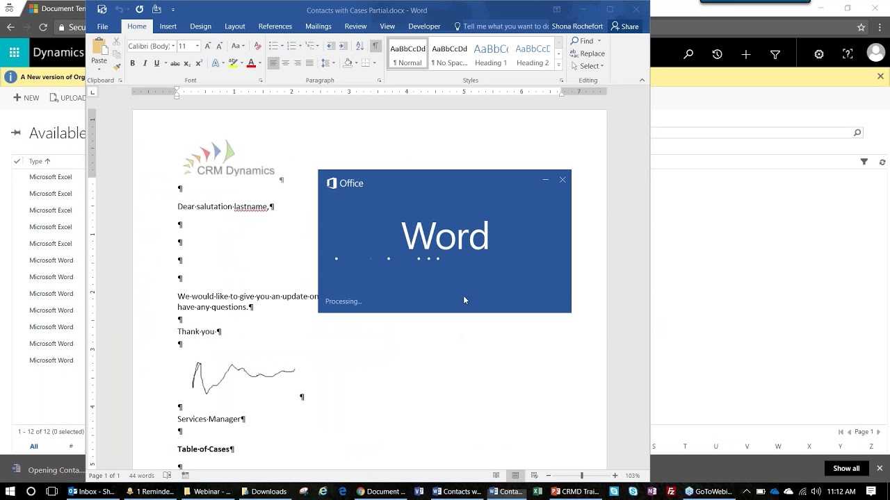 Using Word And Excel Templates In Dynamics 365 With Where Are Templates In Word
