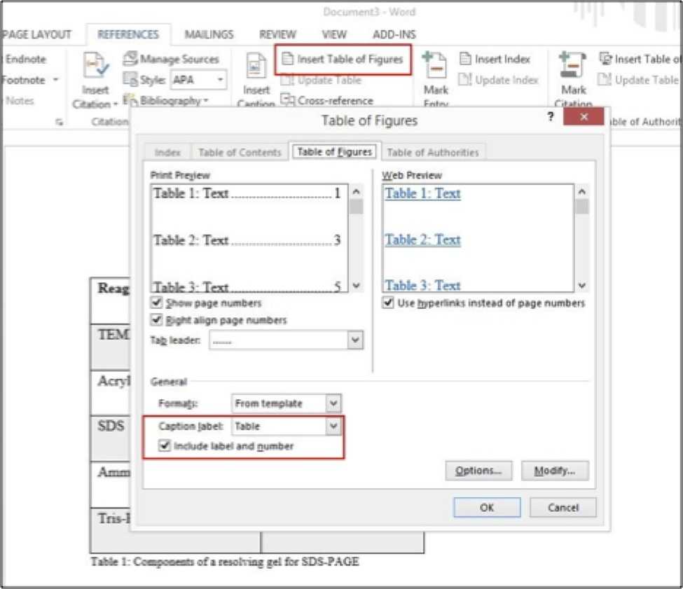 Using Word To Write Your Thesis: Making A Table Of Contents Inside Word 2013 Table Of Contents Template