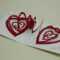 Valentine's Day Pop Up Card: Spiral Heart Tutorial Intended For 3D Heart Pop Up Card Template Pdf