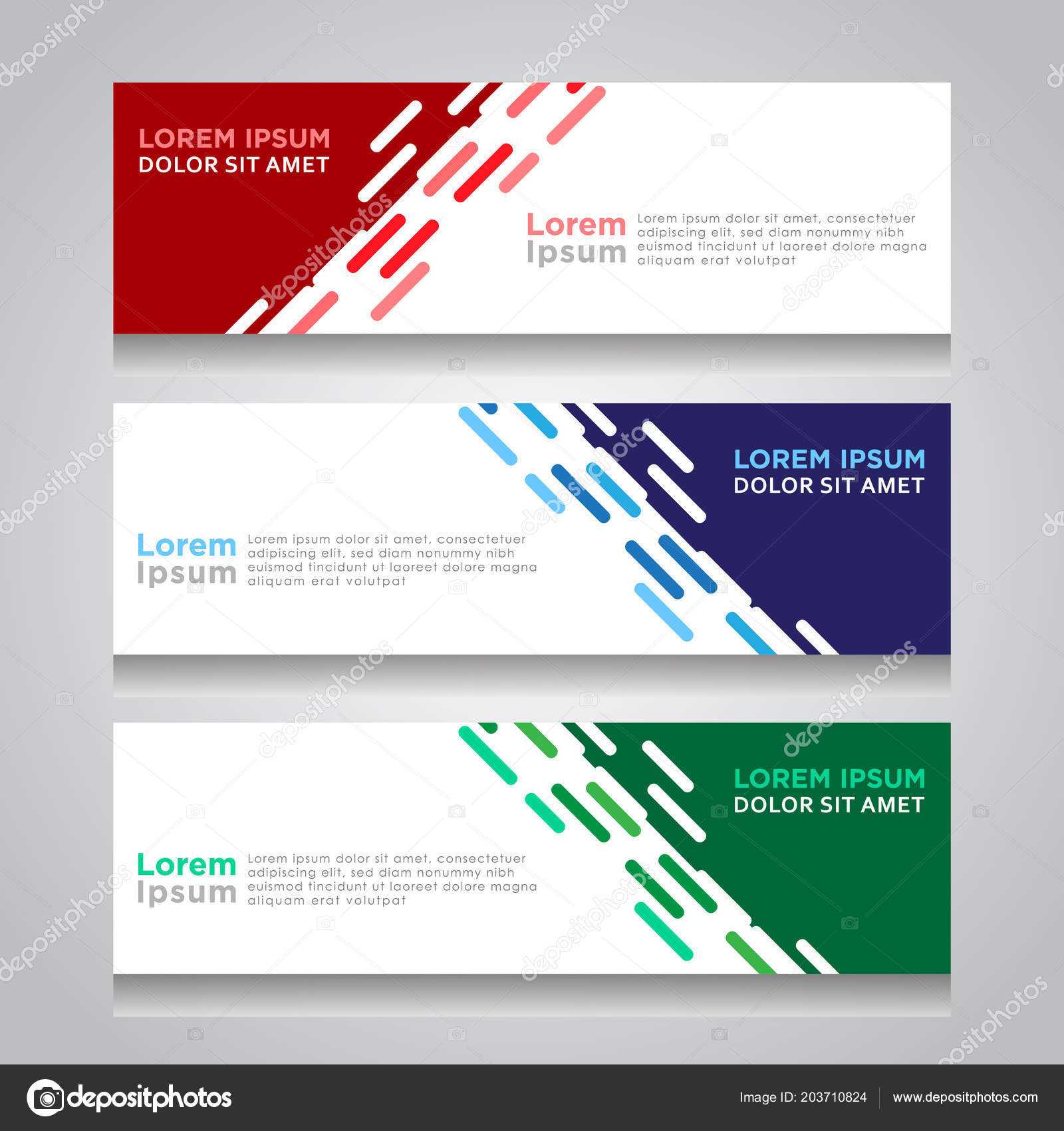 Vector Abstract Design Web Banner Template Web Design With Website Banner Design Templates