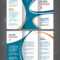 Vector Tri Fold Brochure Template Design, Concept Business Leaflet,.. In 3 Fold Brochure Template Free