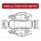 Vehicle Condition Report Car Checklist, Auto Damage Inspection With Car Damage Report Template