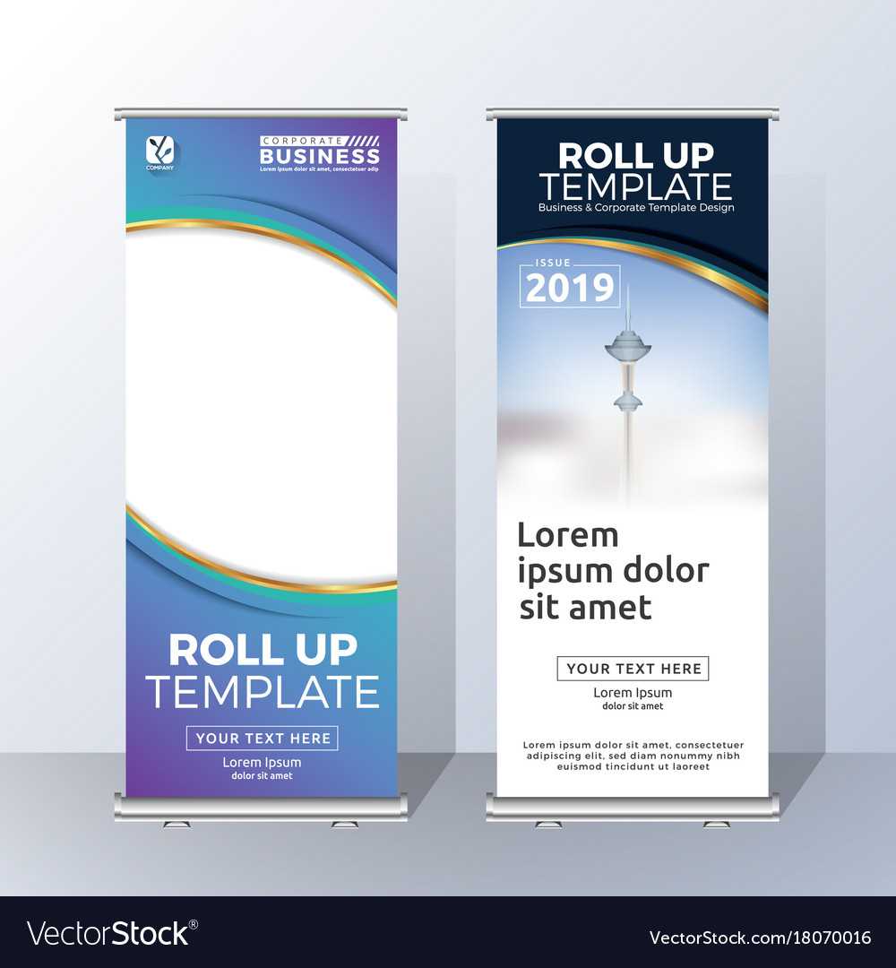 Vertical Roll Up Banner Template Design Regarding Pop Up Banner Design Template