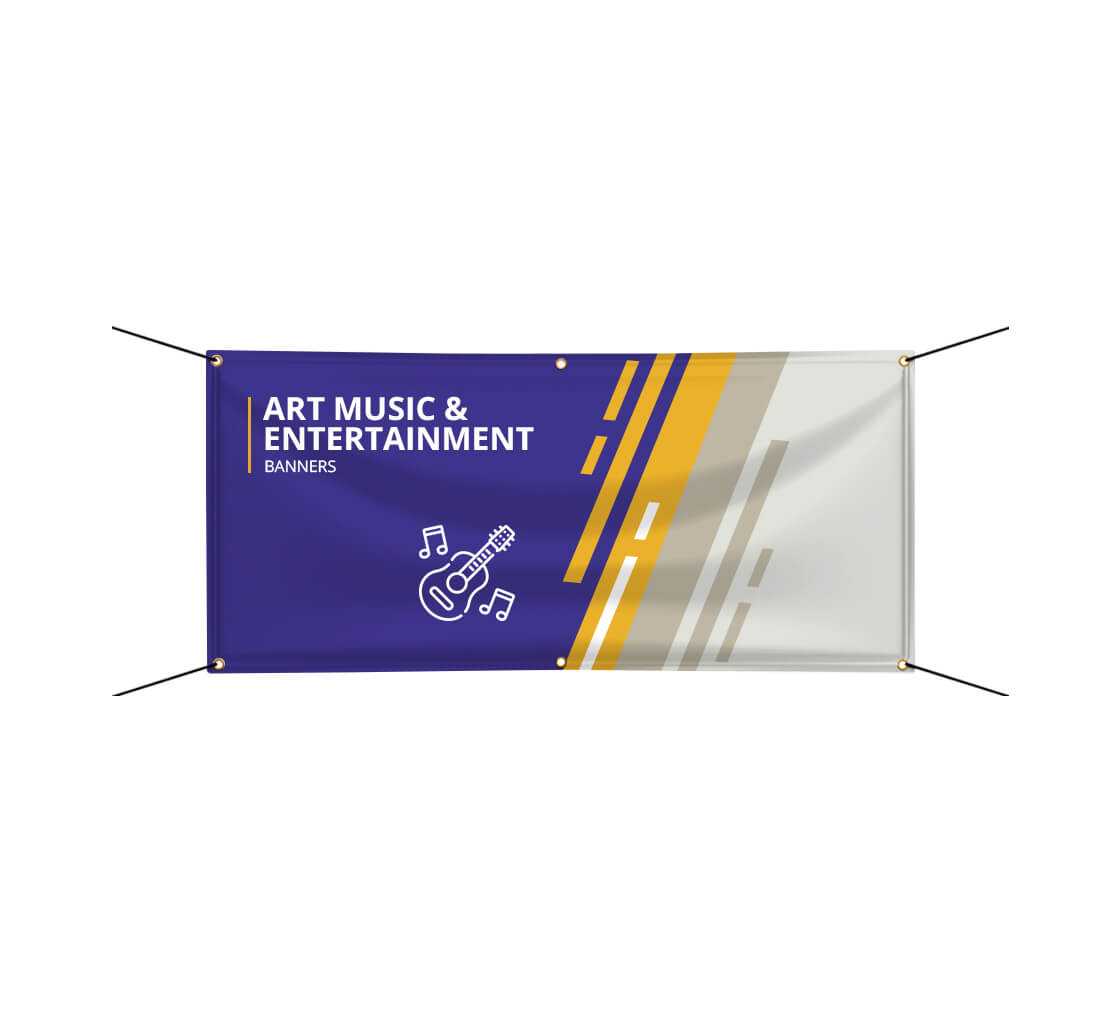 Vinyl Banner Design | Festival & Music Banners | Bannerbuzz Intended For Vinyl Banner Design Templates