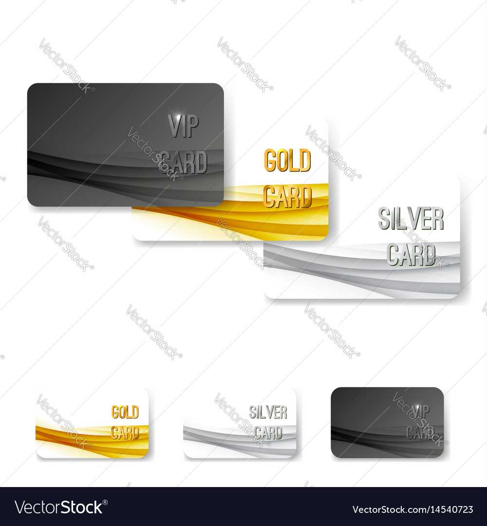 Vip Status Membership Card Template Set Intended For Membership Card Template Free
