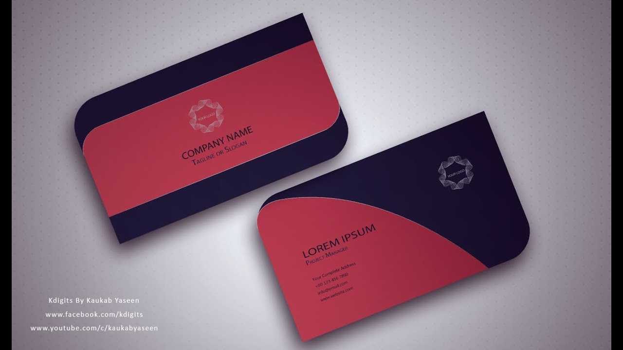 Visiting Card Design Illustrator Free Download Business With Visiting Card Illustrator Templates Download