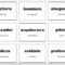 Vocabulary Flash Cards Using Ms Word Inside Queue Cards Template