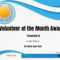 Volunteer Of The Month Certificate Template In 2019 Throughout Volunteer Award Certificate Template