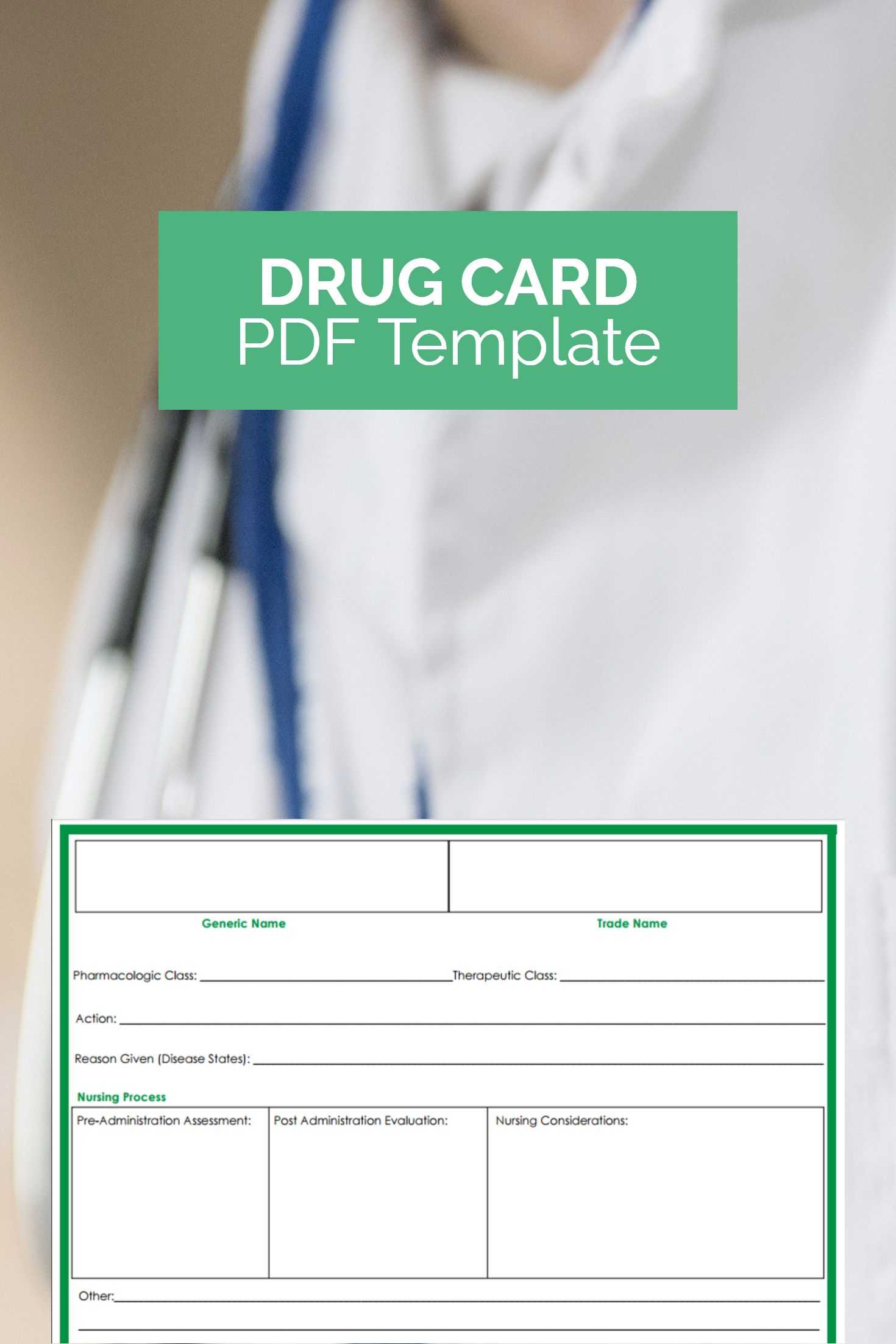 Want A Free Drug Card Template That Can Make Studying Much Throughout Pharmacology Drug Card Template