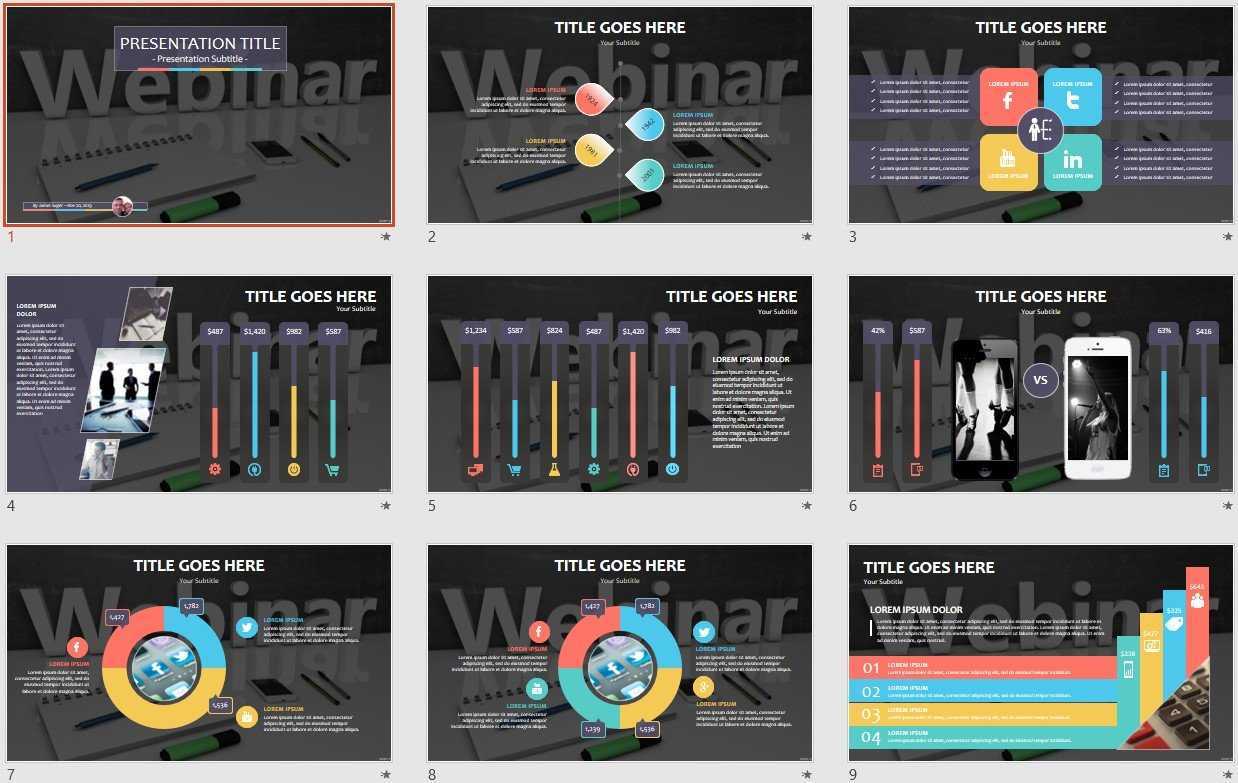 Webinar Powerpoint Template #109705 – Sagefox Free For Webinar Powerpoint Templates