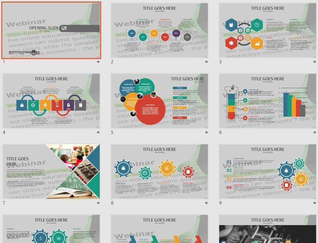 Webinar Powerpoint Template #71277 – Sagefox Free Powerpoint Throughout Webinar Powerpoint Templates