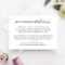 Wedding Accommodations Card Insert Intended For Wedding Hotel Information Card Template