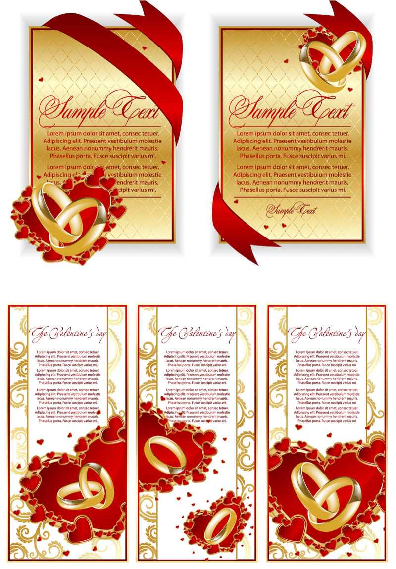 Wedding Announcement Card Templates Vector | Free Stock Throughout Free Svg Card Templates