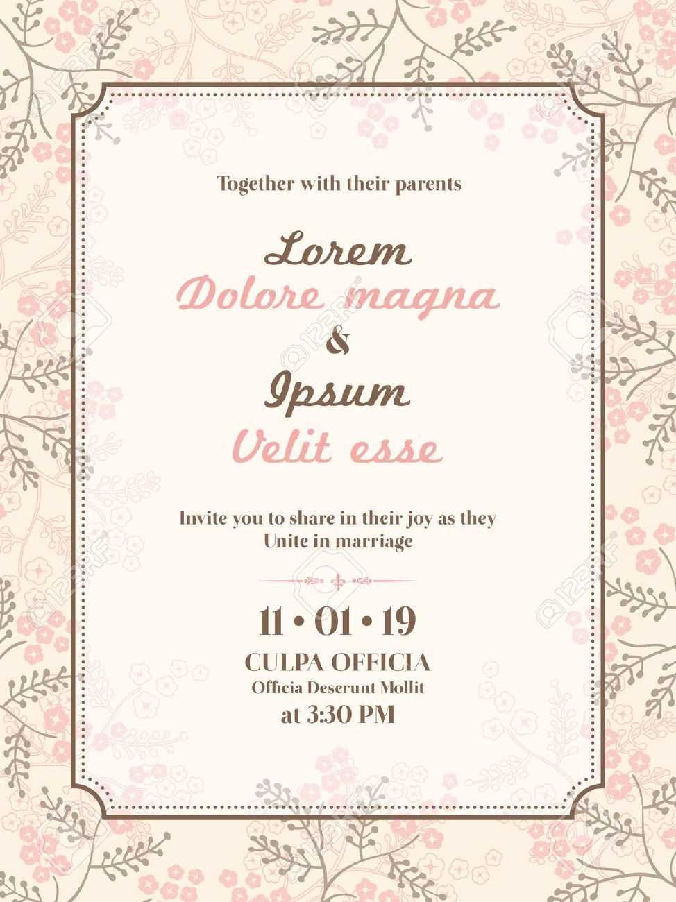 Wedding Invitation Cards Samples | Wedding Invitations Throughout Sample Wedding Invitation Cards Templates