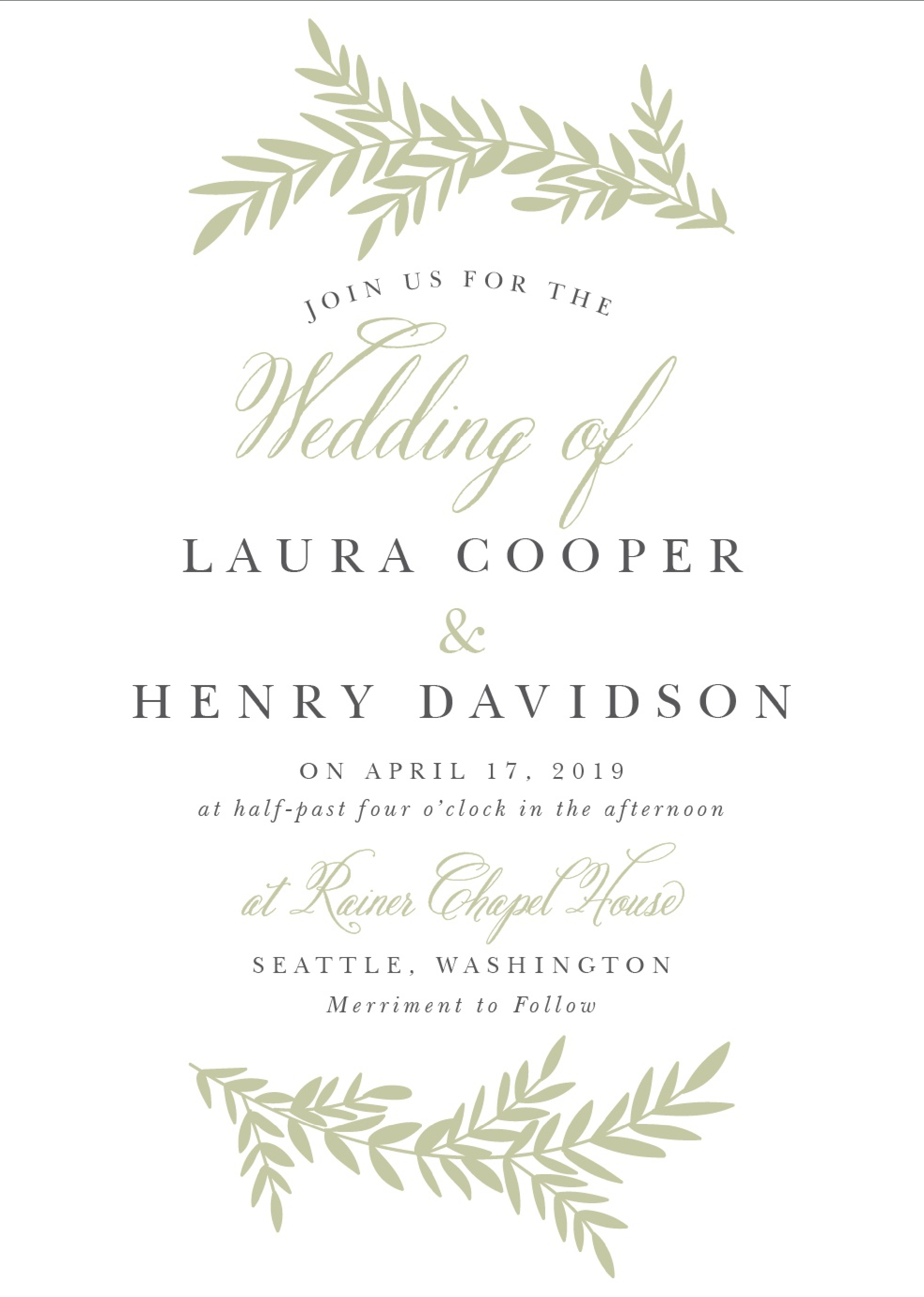 Wedding Invitation Wording Samples In Church Wedding Invitation Card Template