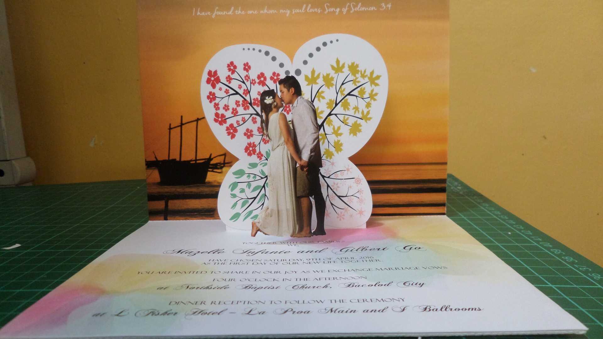Wedding Pop Up Invitations | Pop Up Occasions In Pop Up Wedding Card Template Free