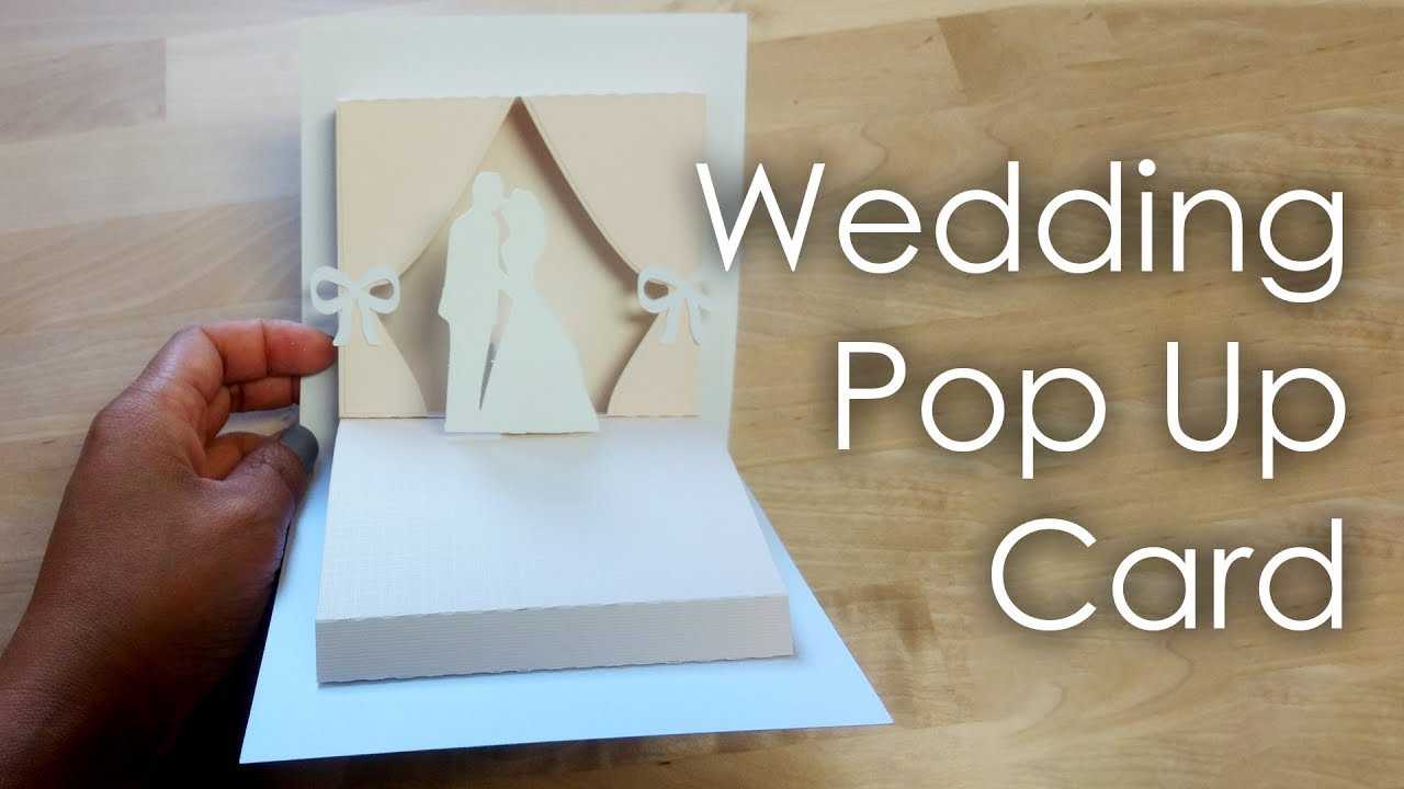 Wedding Themed Popup Card: 7 Steps (With Pictures) With Diy Pop Up Cards Templates