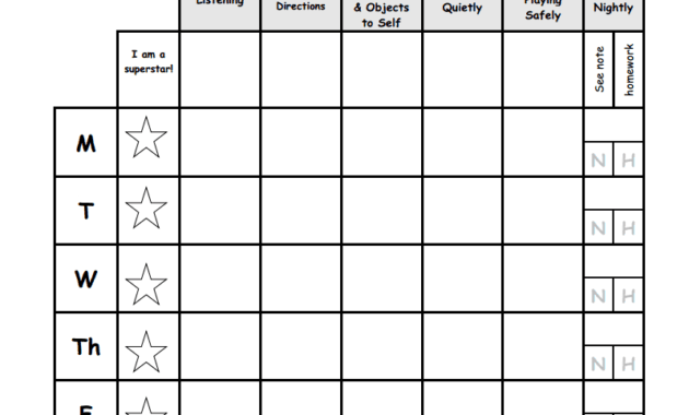 Weekly Behavior Report Template.pdf - Google Drive for Daily Behavior Report Template