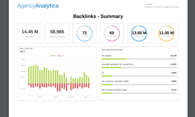 What To Include In Your Seo Report Template (Plus, Examples) inside Seo Monthly Report Template