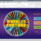 Wheel Of Fortune For Powerpoint – Gamestim In Wheel Of Fortune Powerpoint Template