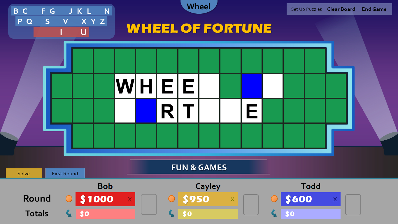 Wheel Of Fortune For Powerpoint – Gamestim With Wheel Of Fortune Powerpoint Game Show Templates