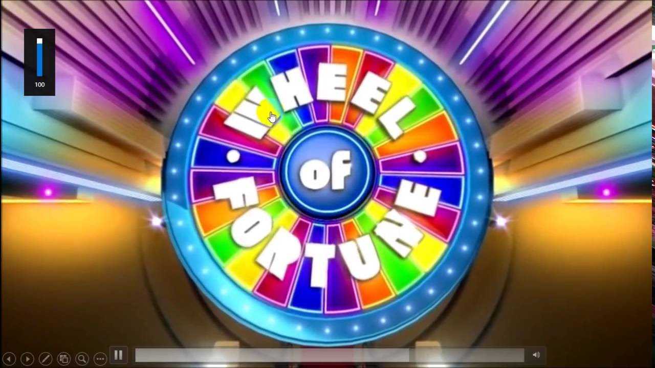 Wheel Of Fortune Powerpoint Version 2016 (Updated) Intended For Wheel Of Fortune Powerpoint Template