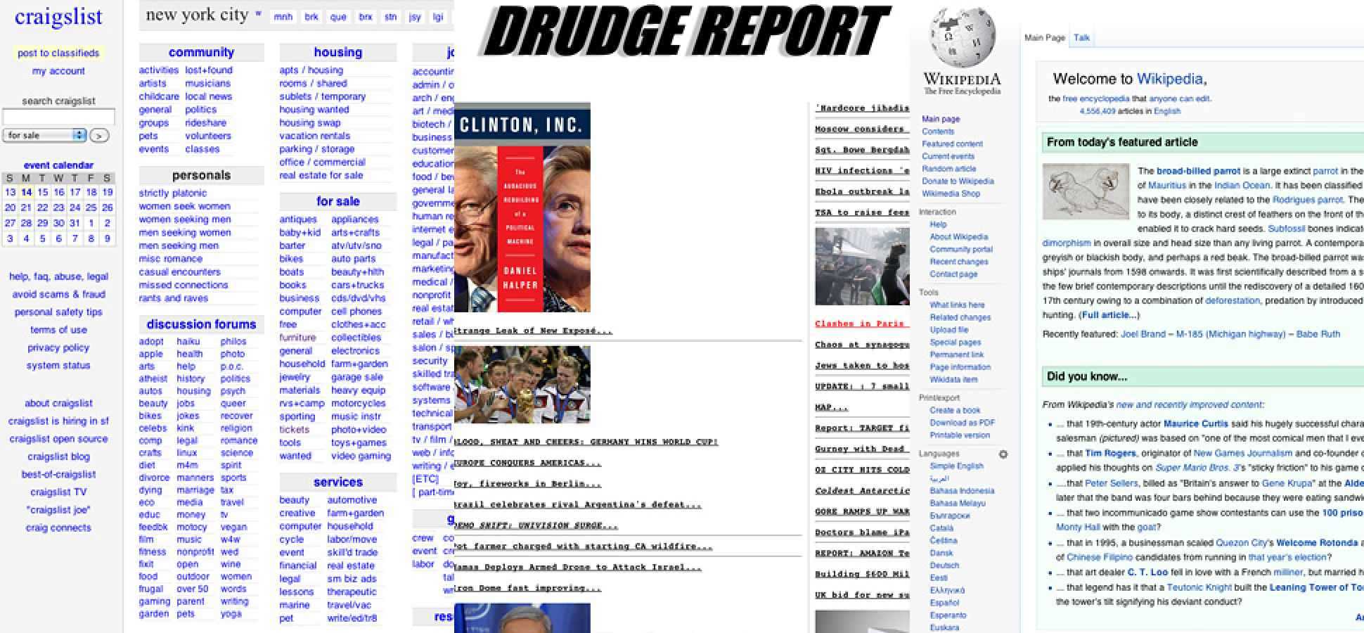When It Pays To Have An Ugly Website | Inc Pertaining To Drudge Report Template