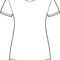White T Shirt Design Template Within Blank T Shirt Outline Template