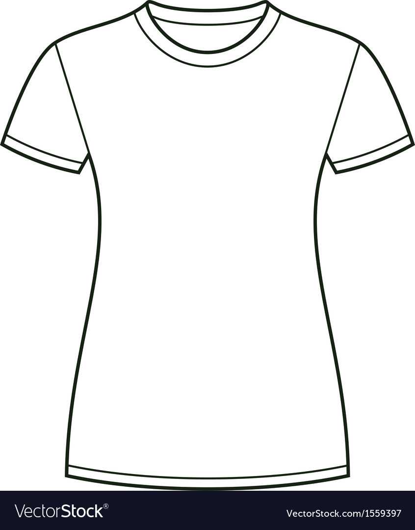 White T Shirt Design Template Within Blank T Shirt Outline Template