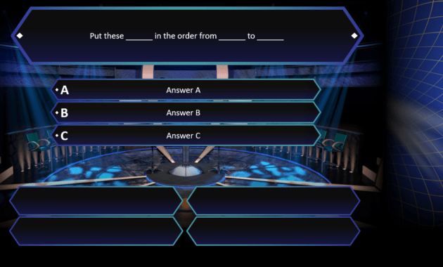 Who Wants To Be A Millionaire? | Rusnak Creative Free with regard to Who Wants To Be A Millionaire Powerpoint Template