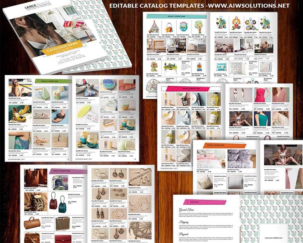 Wholesale Catalog Template Id06 | Catalog | Product Catalog Pertaining To Catalogue Word Template