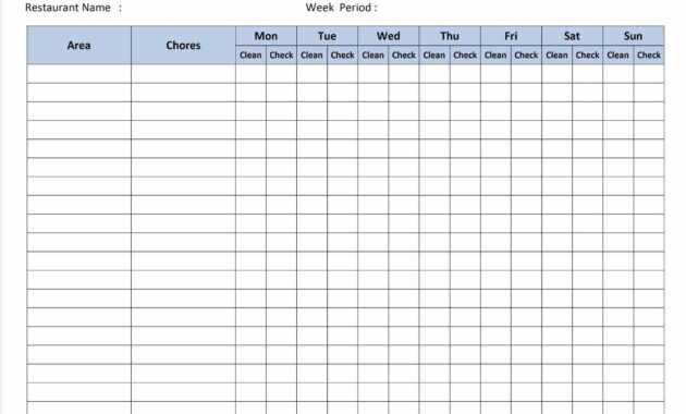 Word Printable Blank Checklist Template Invoice Images for Blank Checklist Template Word
