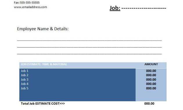 Work Estimate Templates | 19+ Free Docs, Xlsx &amp; Pdf Forms with regard to Work Estimate Template Word