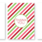 Writing Thank You Cards | Madebycristinamarie Inside Christmas Thank You Card Templates Free