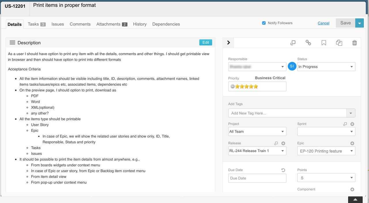 Writing User Stories, Examples And Templates In Agile Inside User Story Template Word