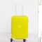 Yellow Suitcase On White Background .summer Holidays. Travel Within Blank Suitcase Template