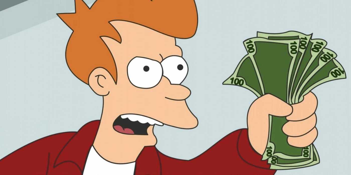 You Can Own A Futurama "shut Up And Take My Money!" Credit Card Regarding Shut Up And Take My Money Card Template